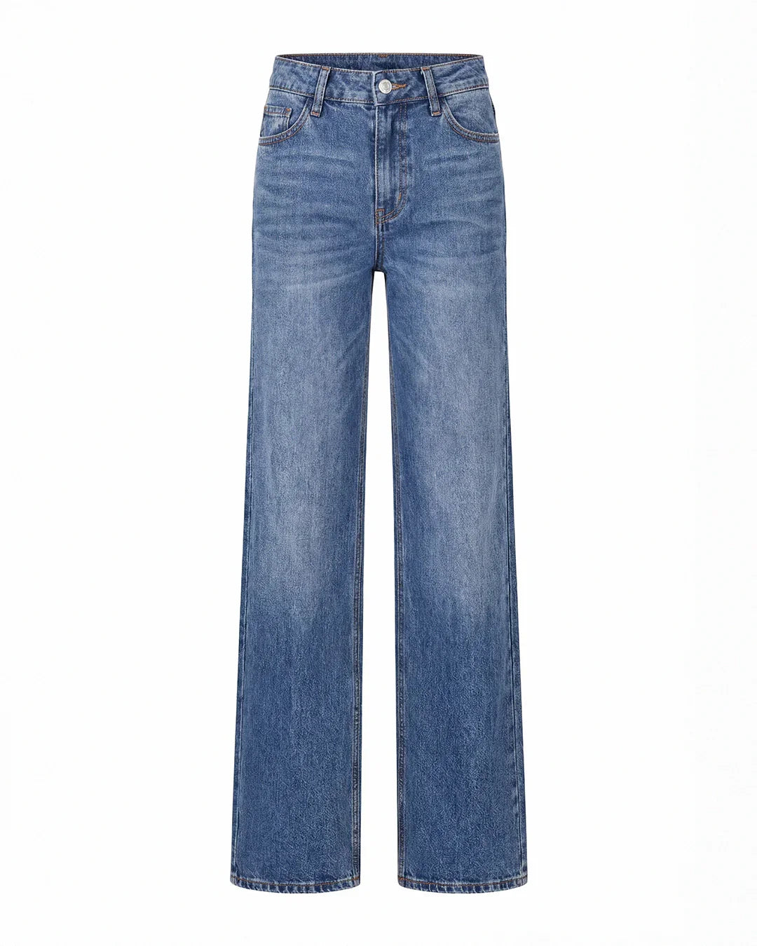 Linnea – Mid Rise BBL Wide Leg Jeans