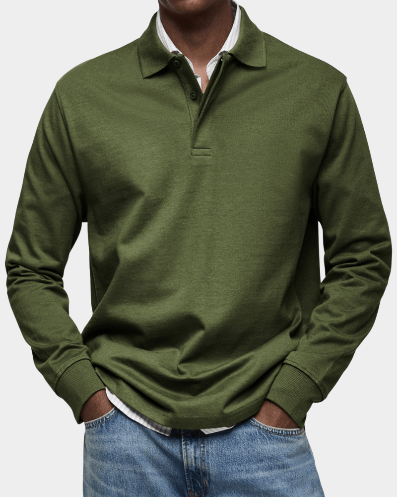 Martijn™ | Spring Polo with Long Sleeves