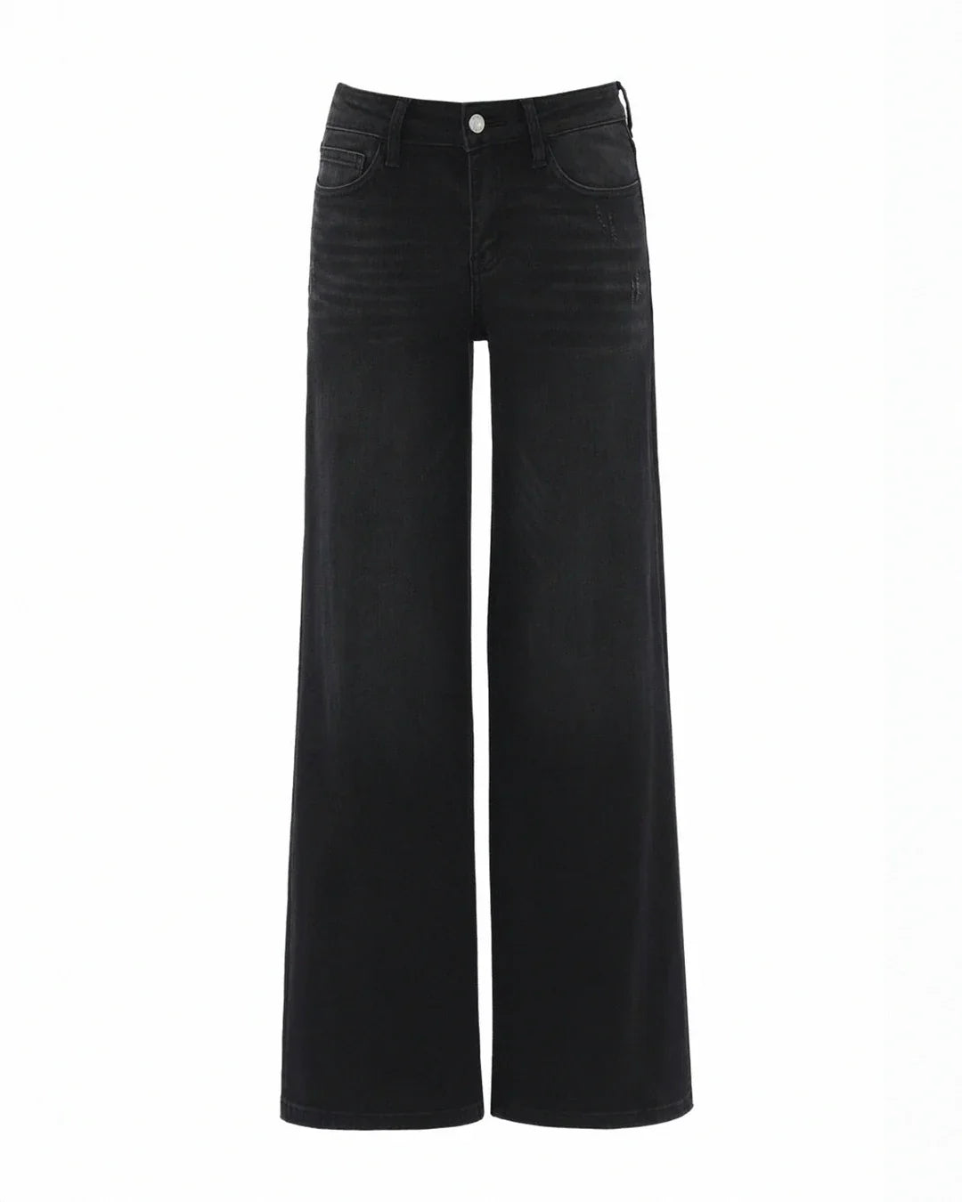 Linnea – Mid Rise BBL Wide Leg Jeans