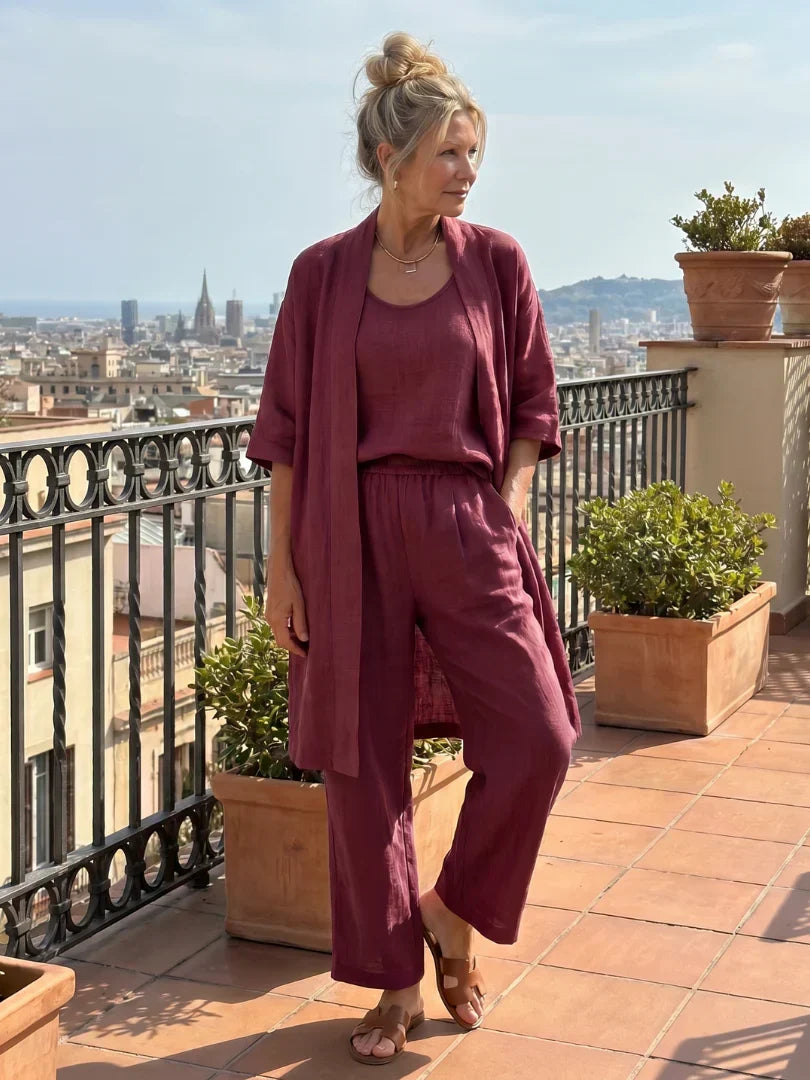 Runa - Lightweight Linen Co-Ord Set