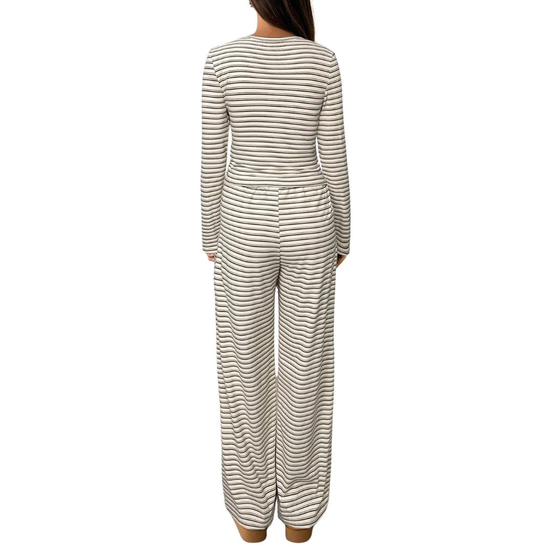 Raine - Striped Relaxed Loungewear Set
