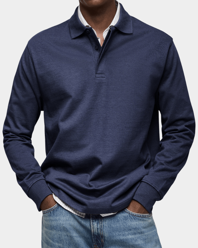Martijn™ | Spring Polo with Long Sleeves