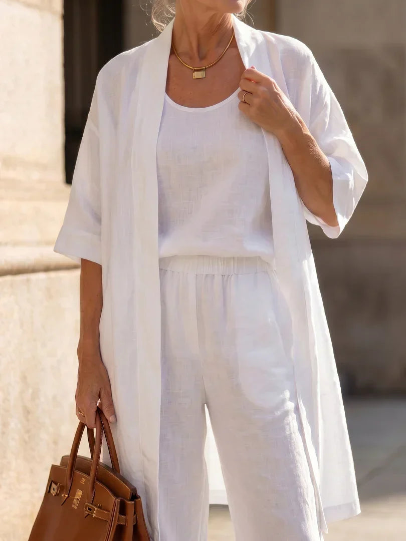 Runa - Lightweight Linen Co-Ord Set