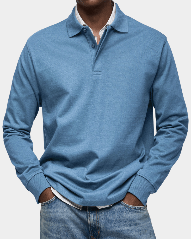 Martijn™ | Spring Polo with Long Sleeves