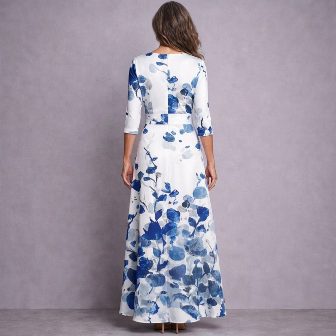 Myrtle - Elegant Maxi Floral Dress
