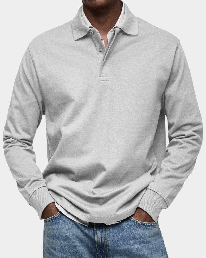 Martijn™ | Spring Polo with Long Sleeves