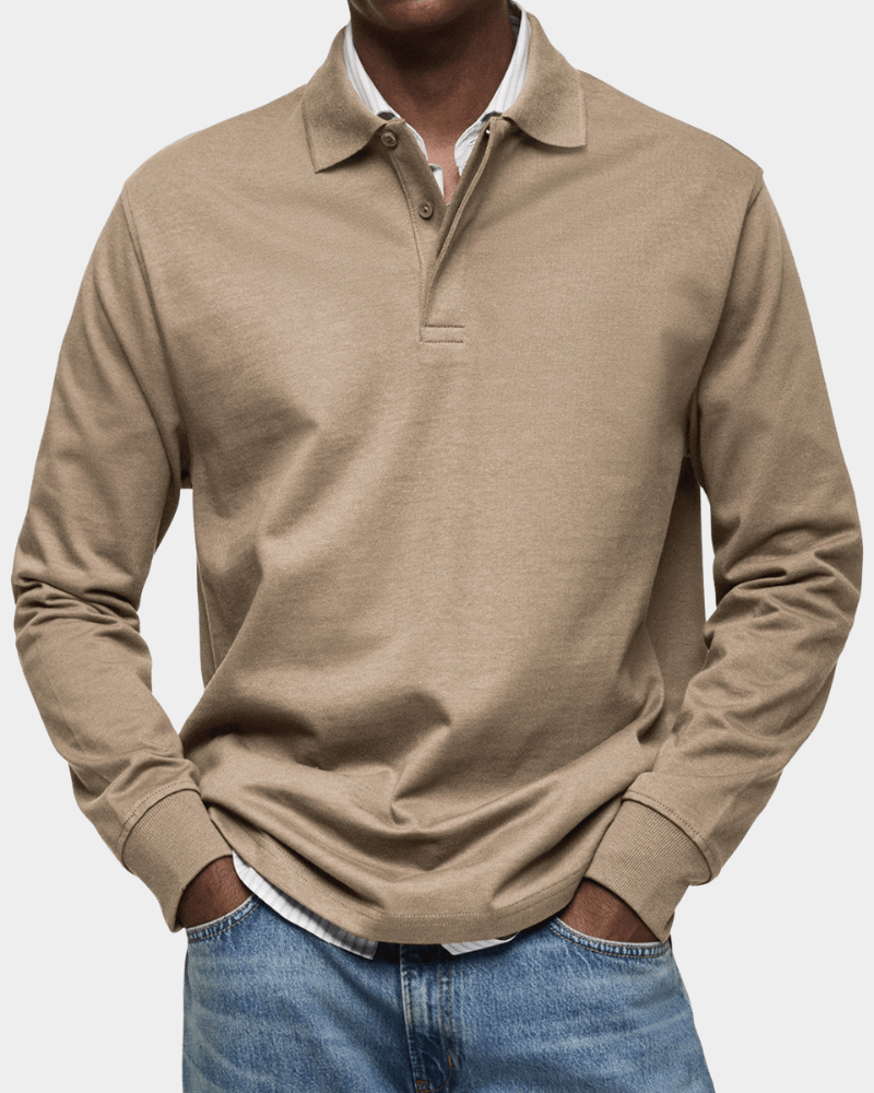 Martijn™ | Spring Polo with Long Sleeves