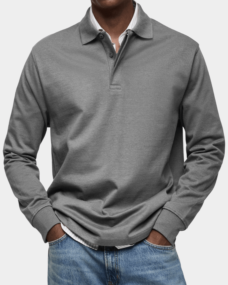 Martijn™ | Spring Polo with Long Sleeves