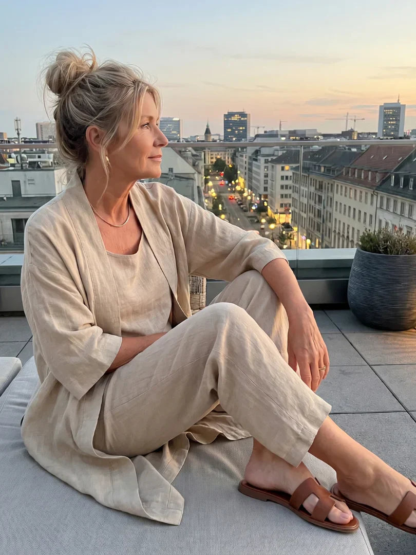 Runa - Lightweight Linen Co-Ord Set