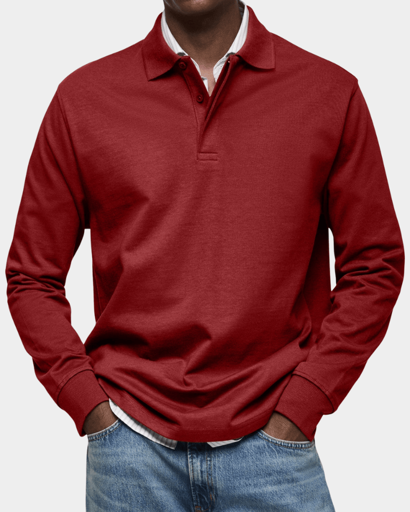 Martijn™ | Spring Polo with Long Sleeves