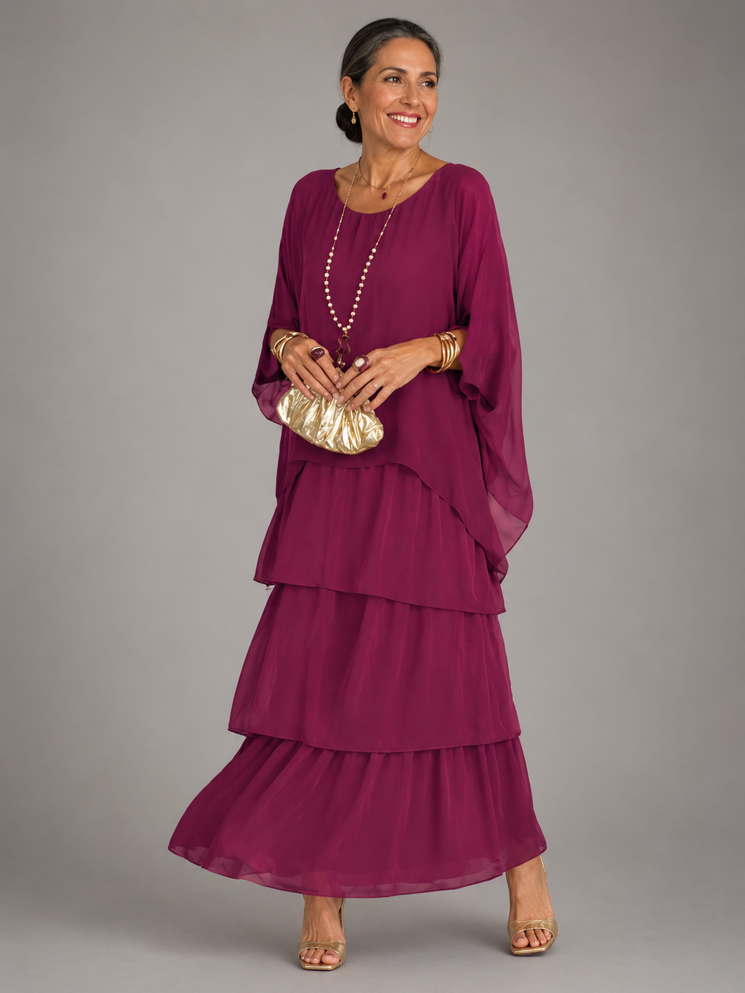 Gloria – Flowing Elegant Maxi Dress
