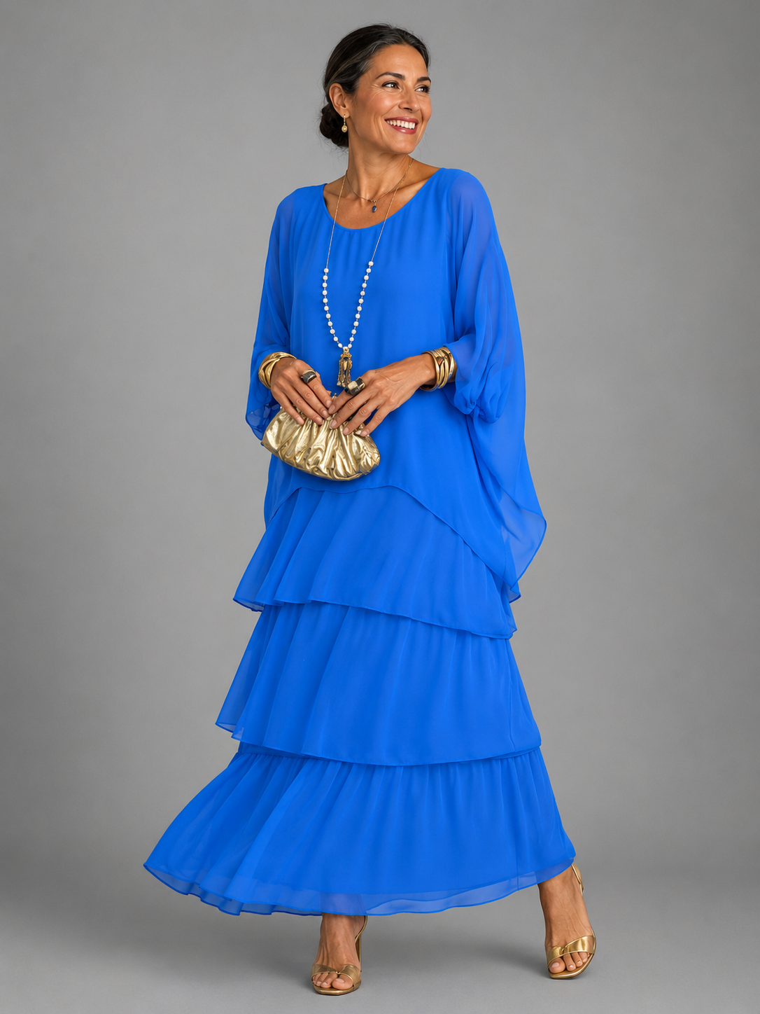 Gloria – Flowing Elegant Maxi Dress