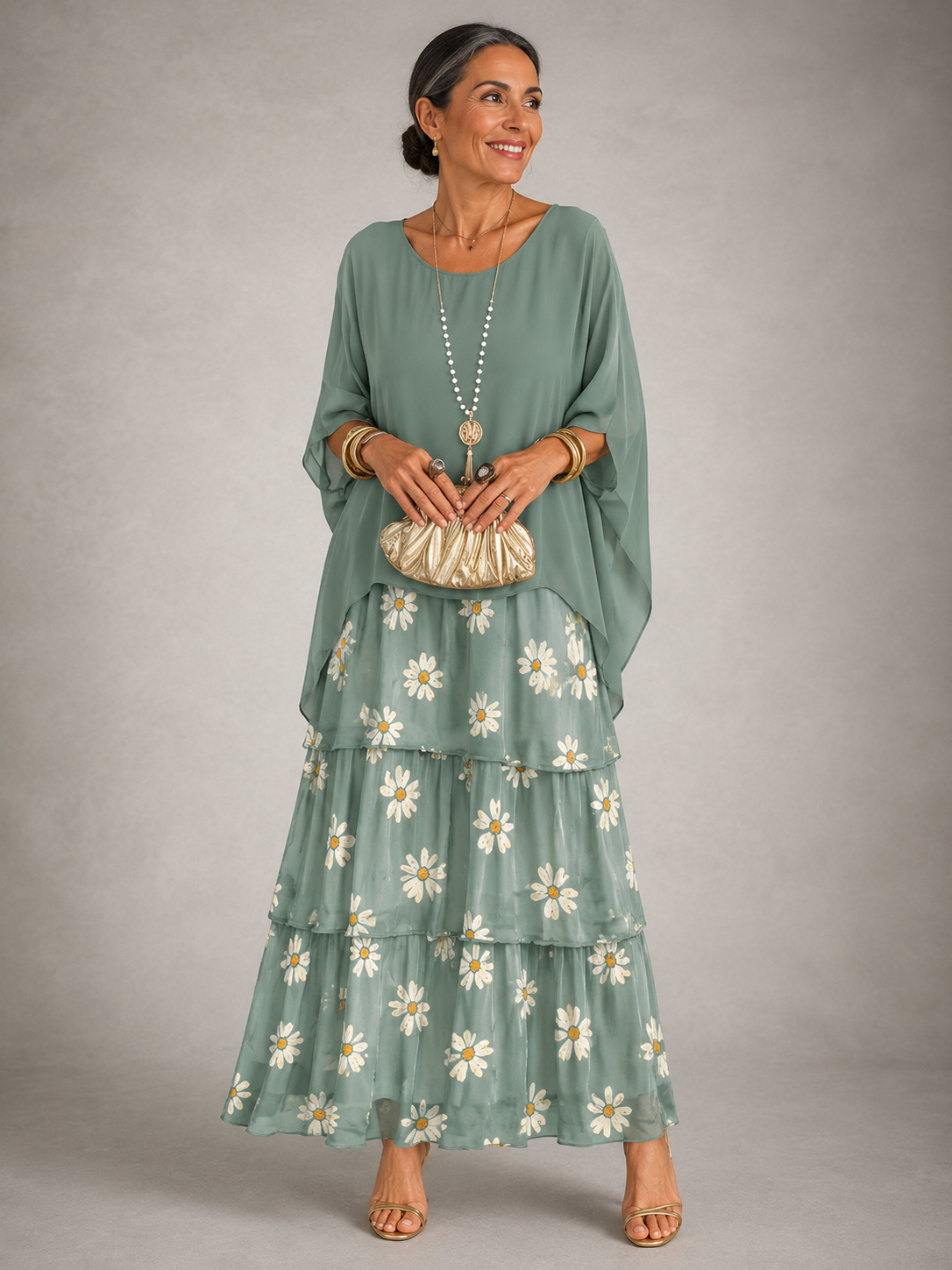 Gloria – Flowing Elegant Maxi Dress
