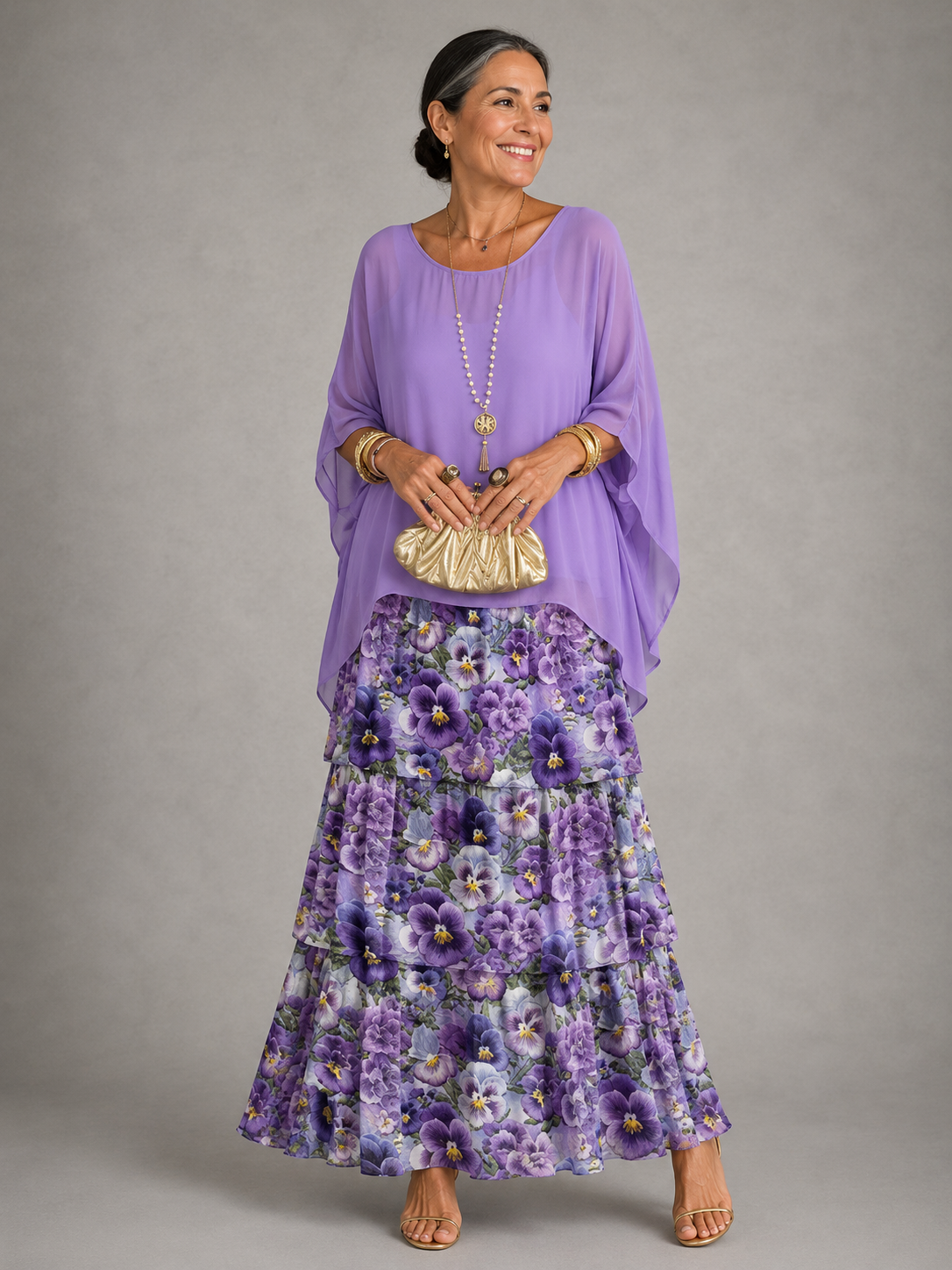 Gloria – Flowing Elegant Maxi Dress