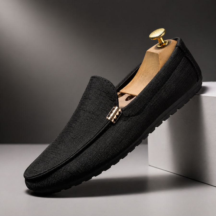 Fraser - Lightweight Canvas Slip-On Loafers