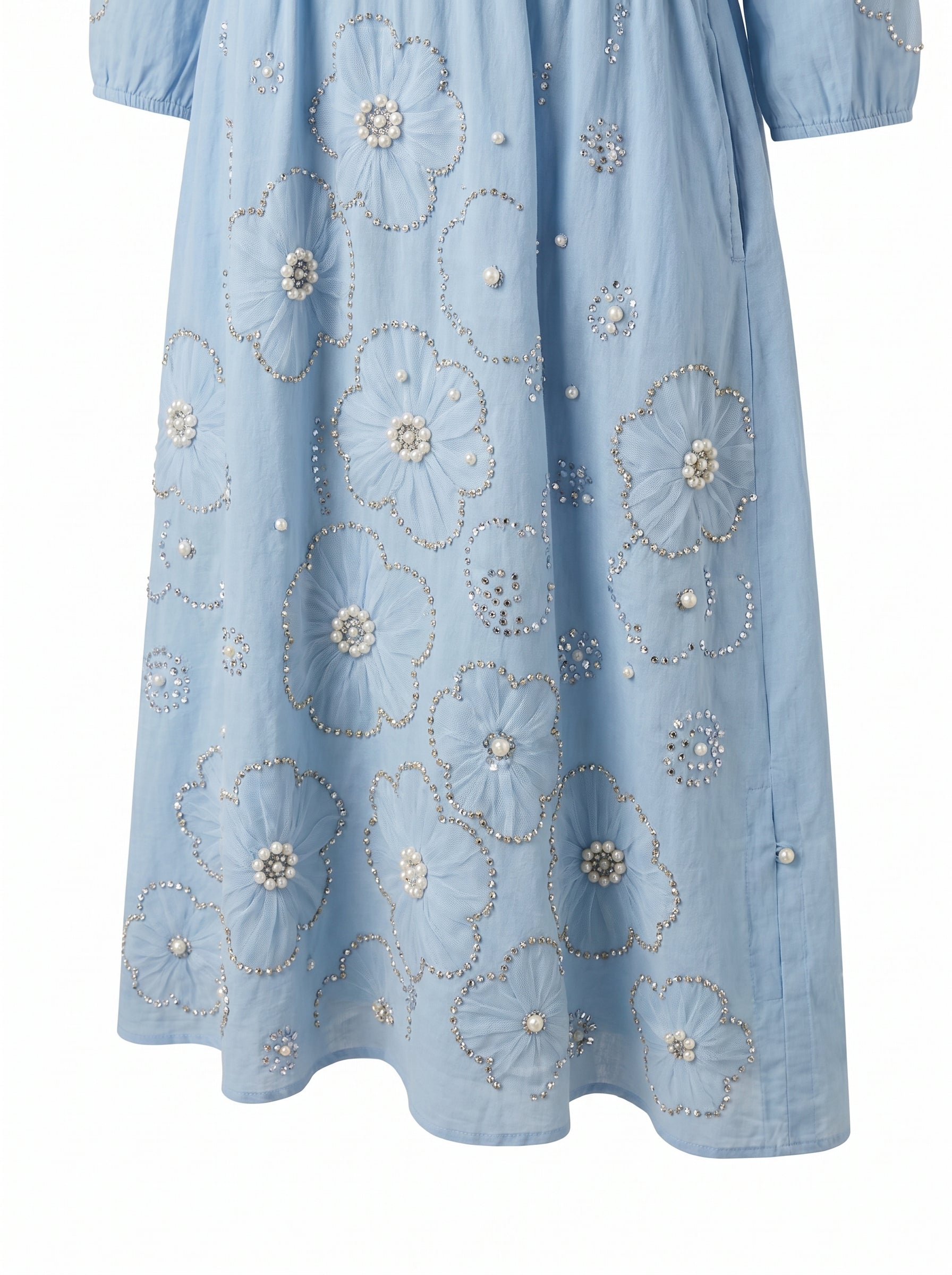 Quin – Floral Cotton Midi Dress