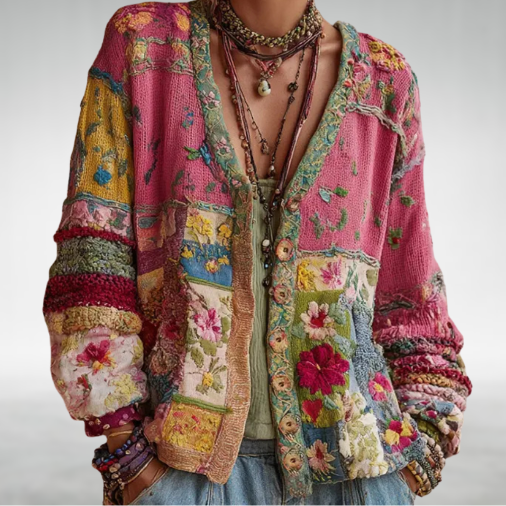 Davina – Boho Knit Jacket