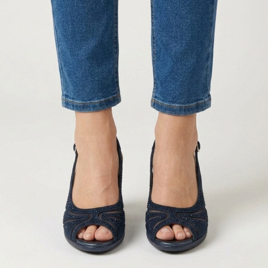 Helen – Cushioned Platform Sandals