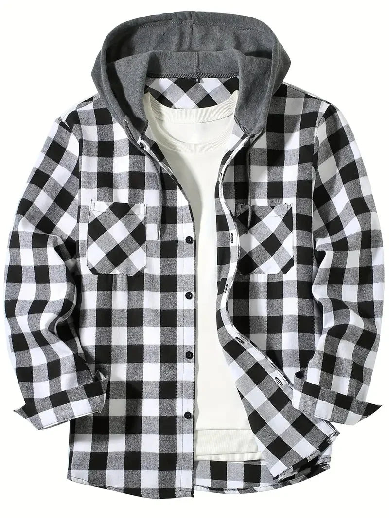 Juan | Checked Men's Jacket with Warm Lining
