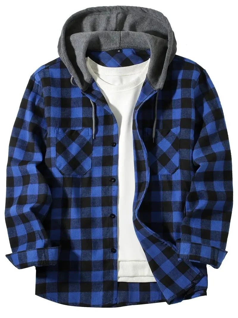 Juan | Checked Men's Jacket with Warm Lining