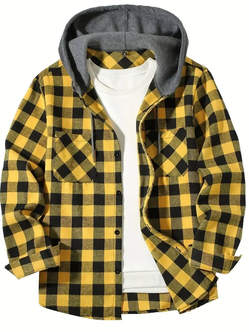 Juan | Checked Men's Jacket with Warm Lining