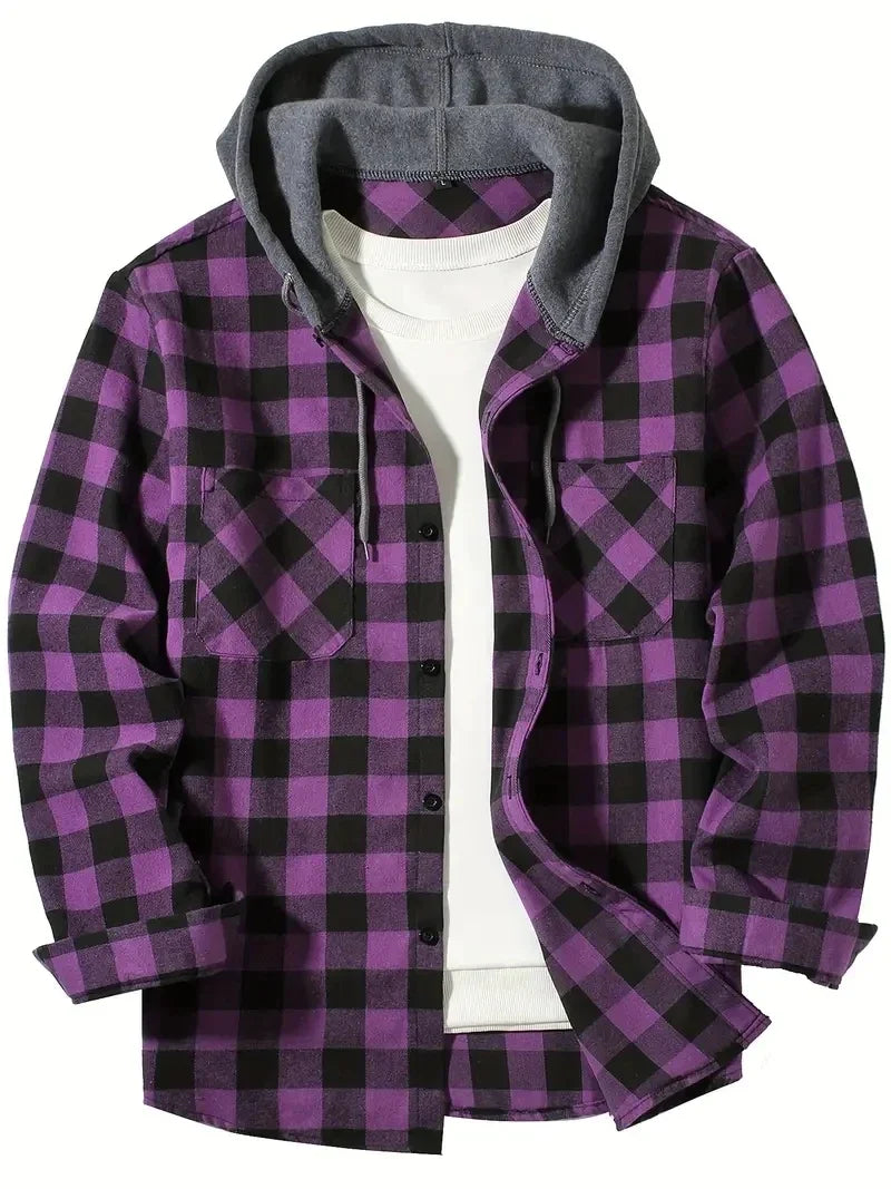 Juan | Checked Men's Jacket with Warm Lining
