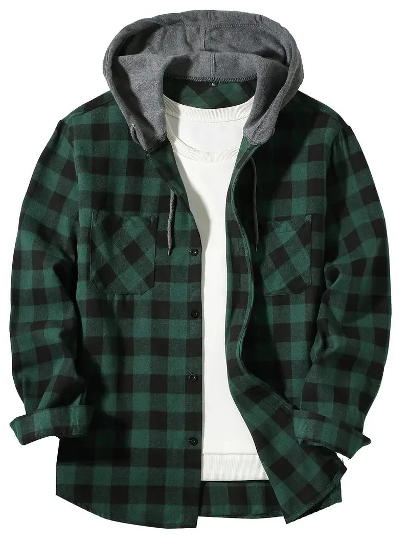 Juan | Checked Men's Jacket with Warm Lining