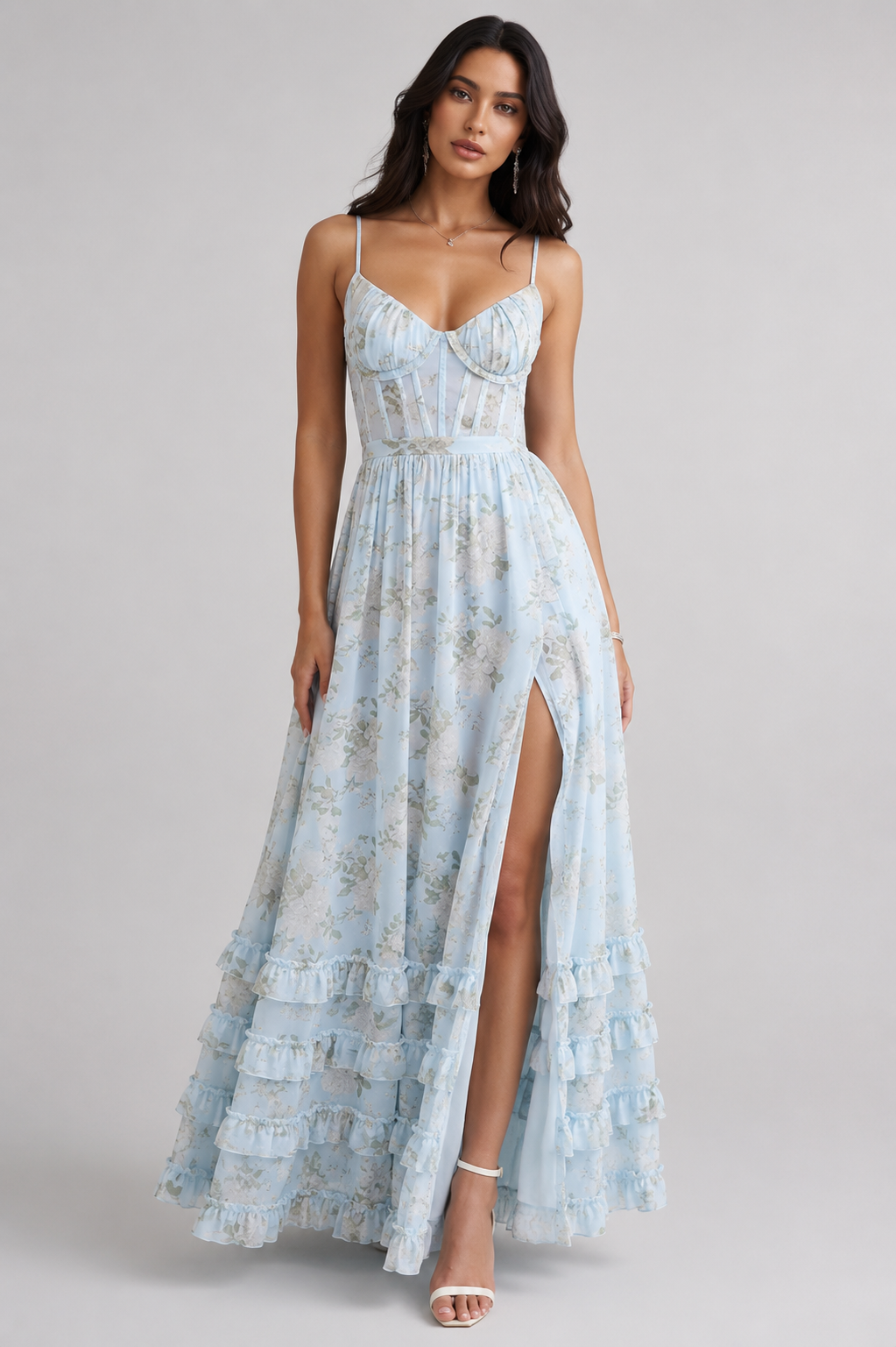 Norah – Flowing Boho Maxi Dress