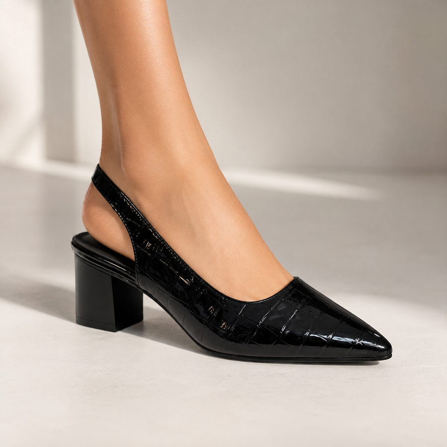 Eva – Orthopaedic Leather Heels