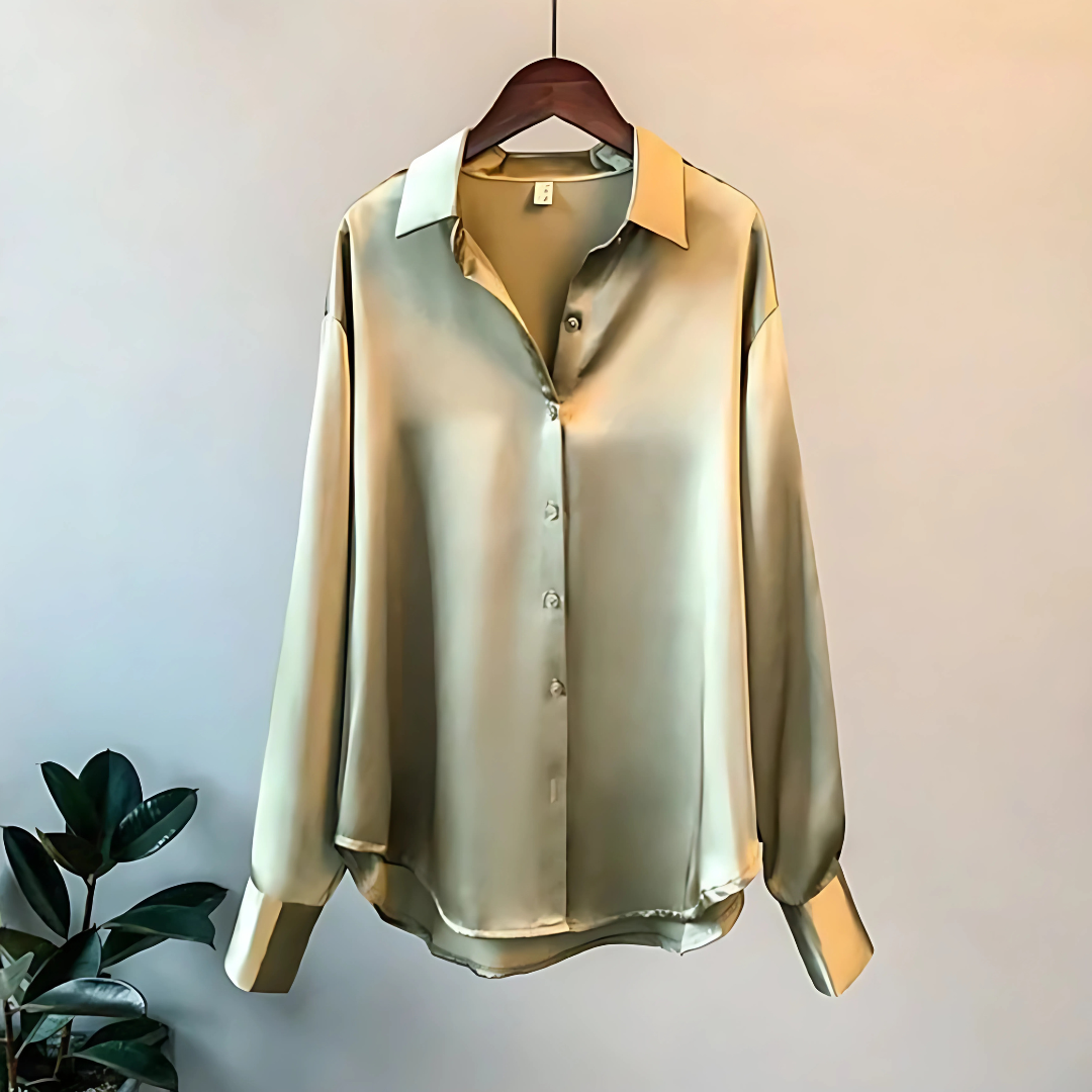 Camila – Classic Button-Up Blouse