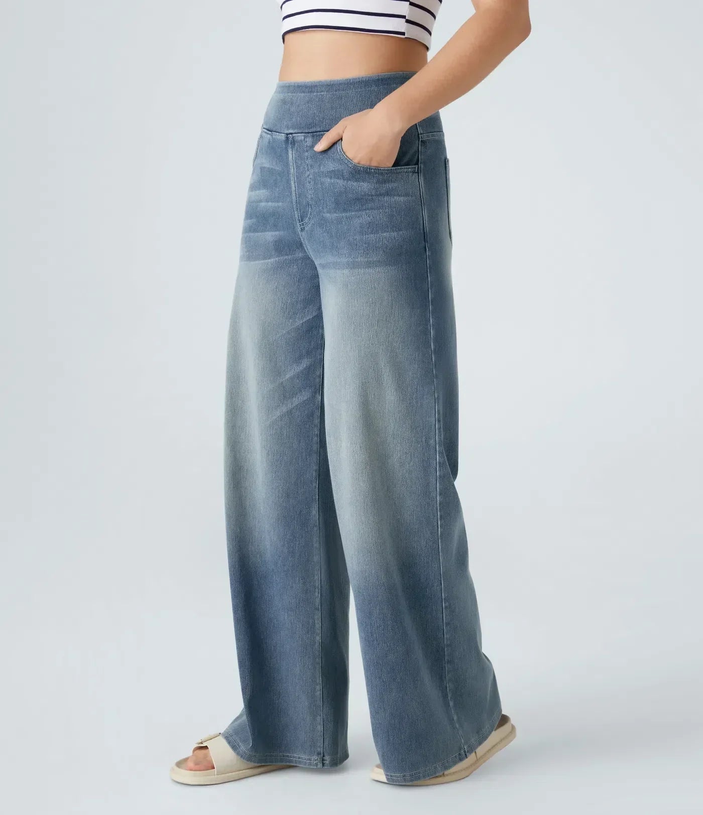 Marlowe – High-waist shaping comfort trousers