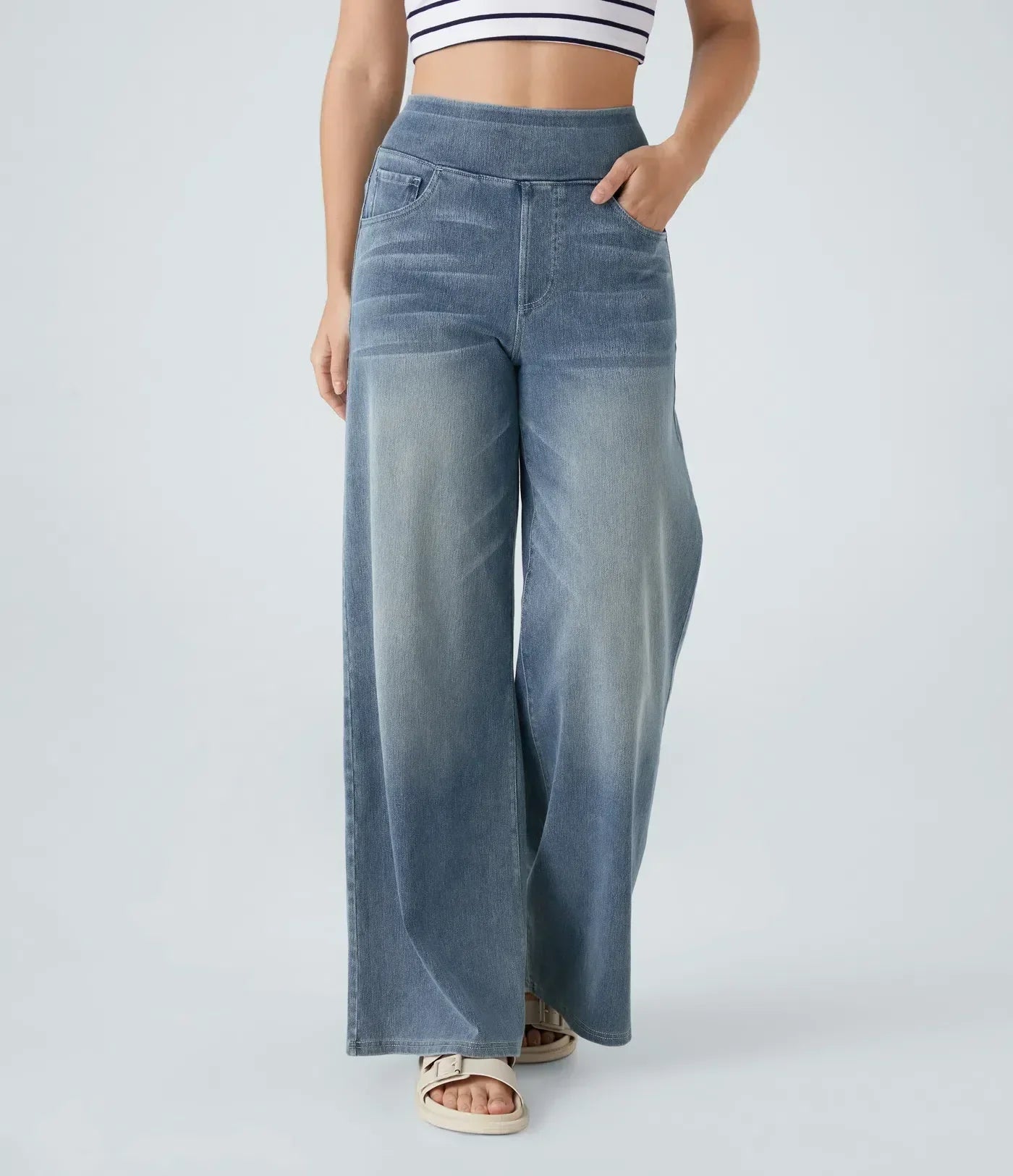 Marlowe – High-waist shaping comfort trousers