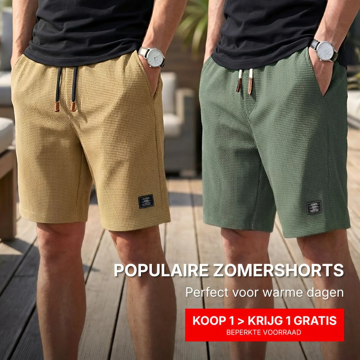 Alexander™ | Comfortable Summer Shorts — Buy 1 Get 1 FREE