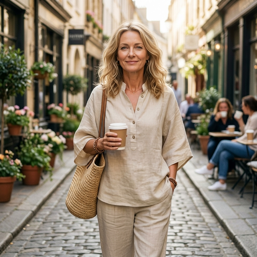 Remi - Cotton Linen Casual Set
