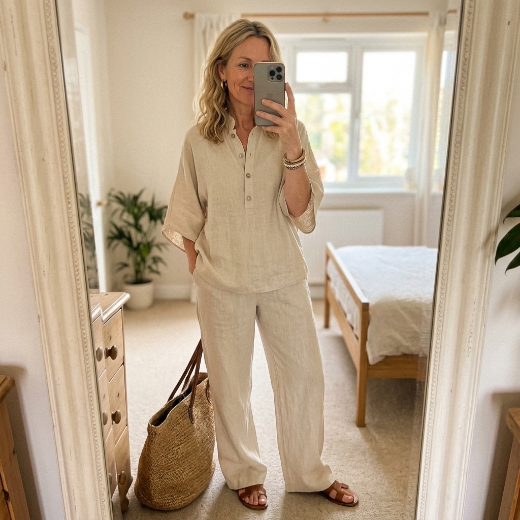Remi - Cotton Linen Casual Set