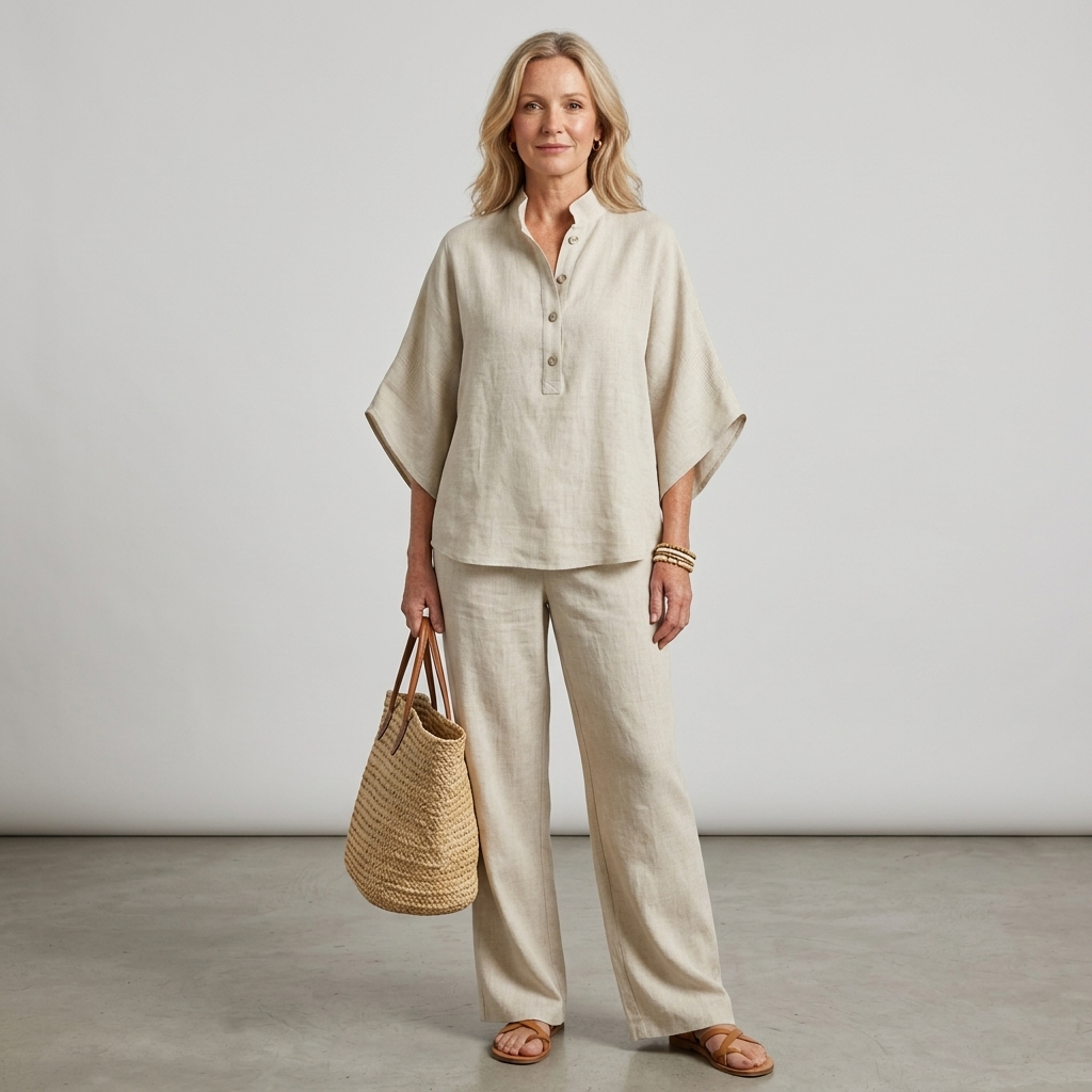 Remi - Cotton Linen Casual Set