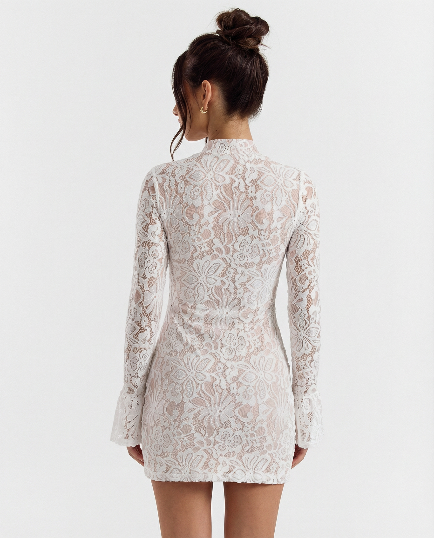 Liyana – Lace Bodycon Mini Dress