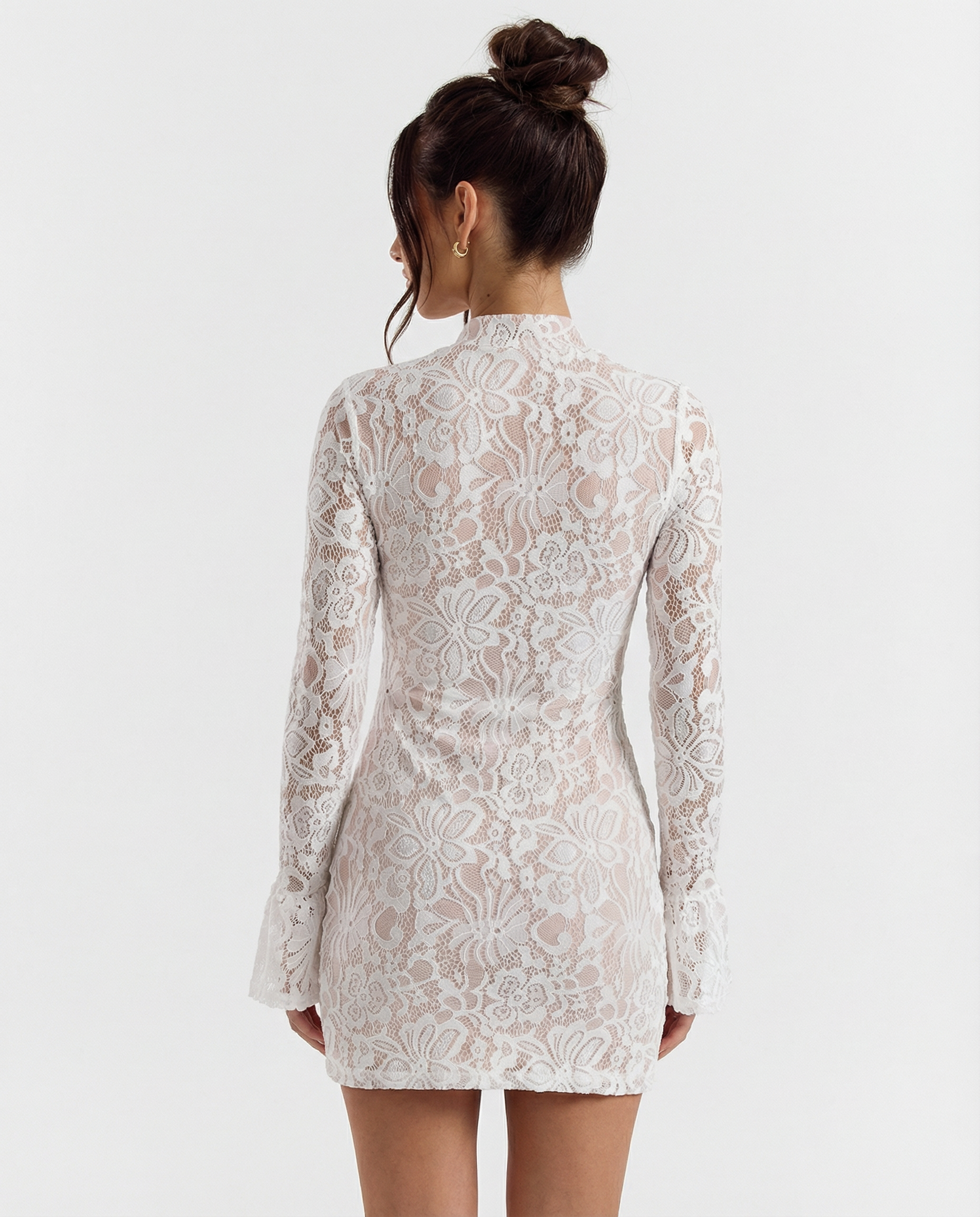 Liyana – Lace Bodycon Mini Dress