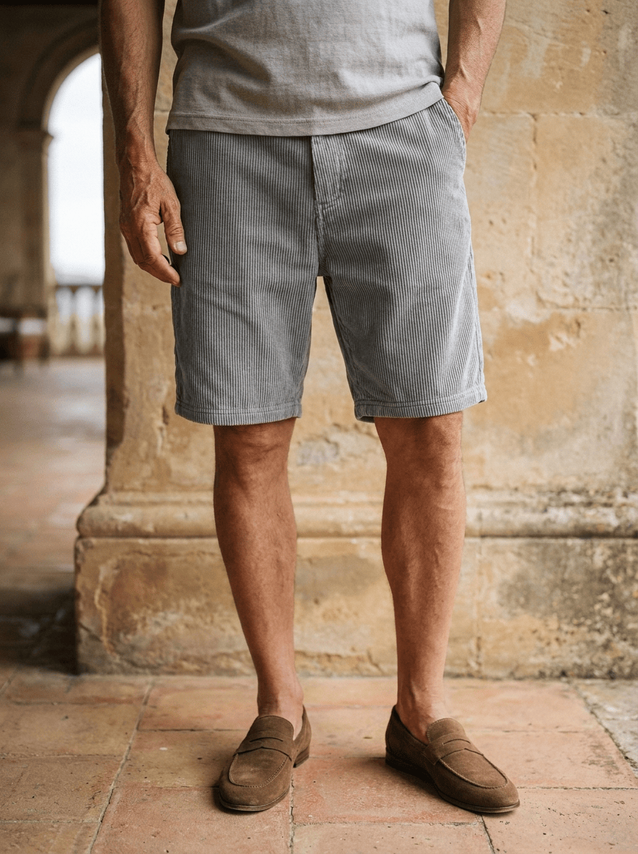 Pierre™ | Luxe Corduroy Summer Shorts