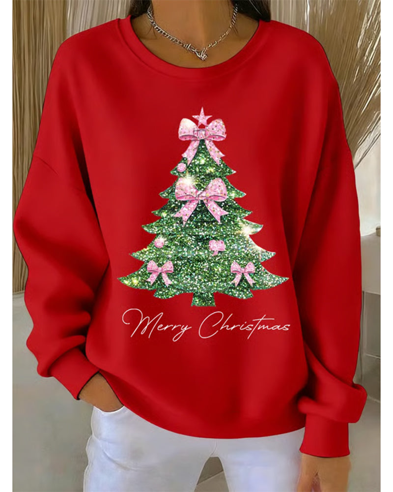 Millie - Round Neck Christmas Sweatshirt