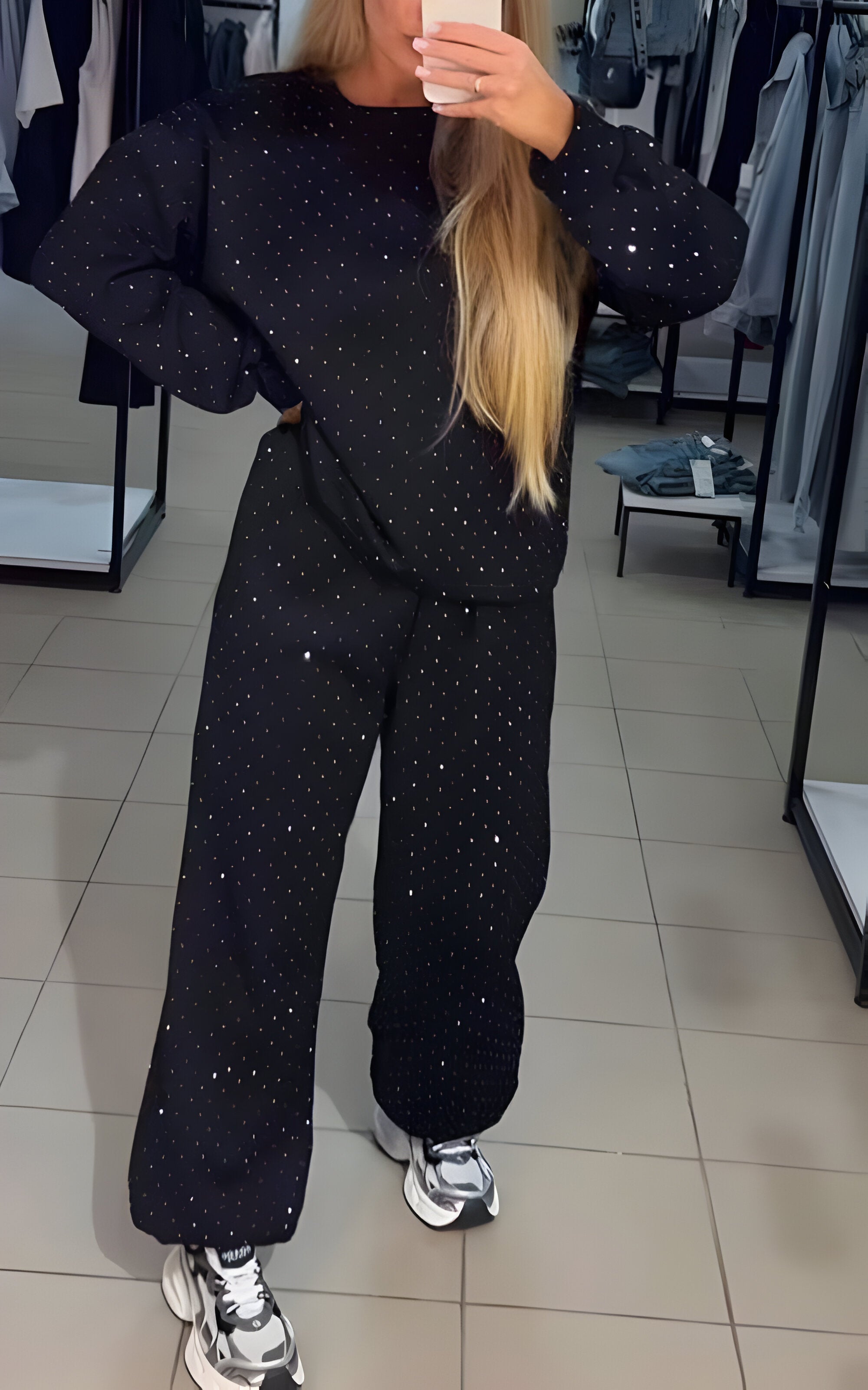 Ivy – Diamond Lounge Set For Effortless Elegance