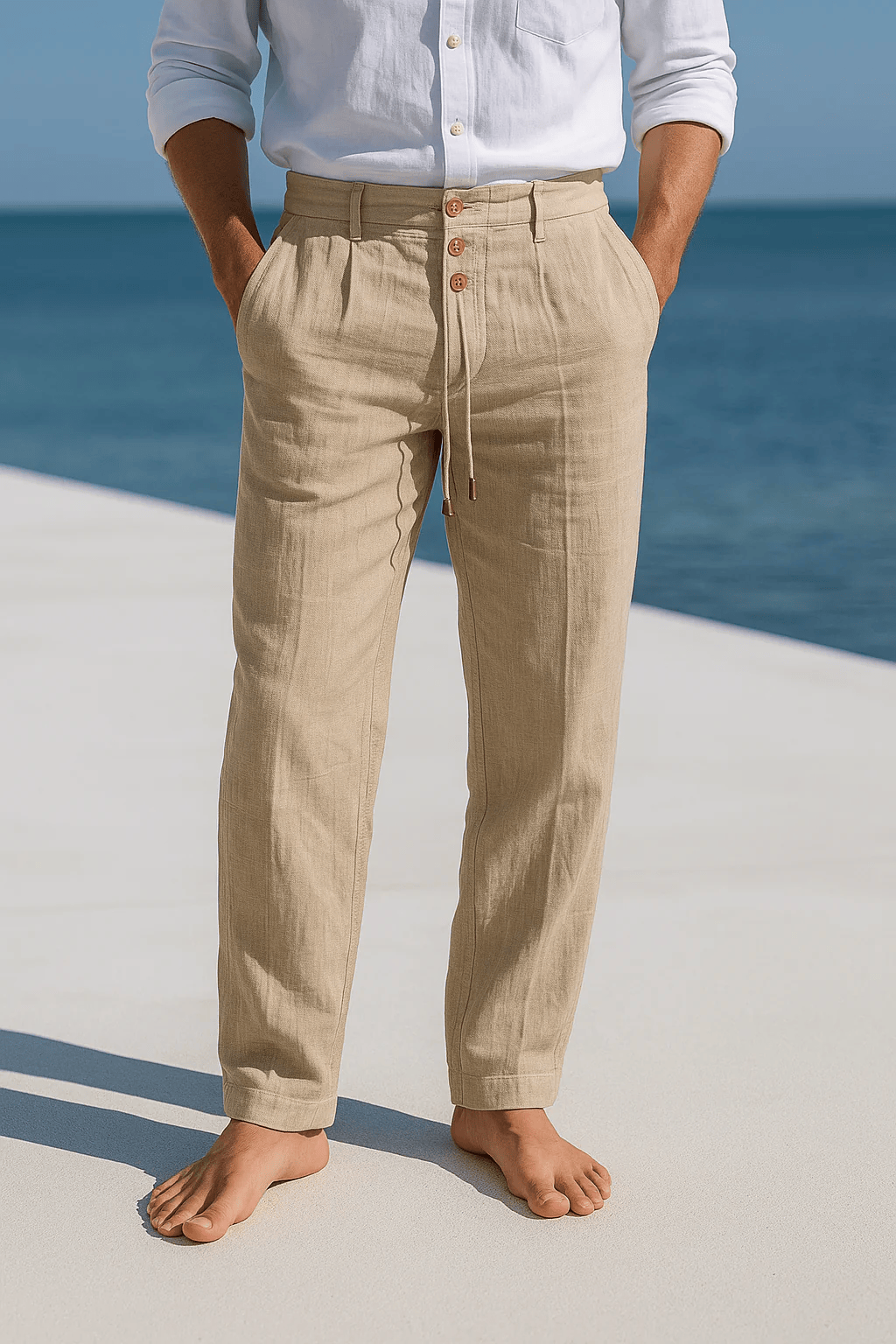 Nico™ | Linen Trousers