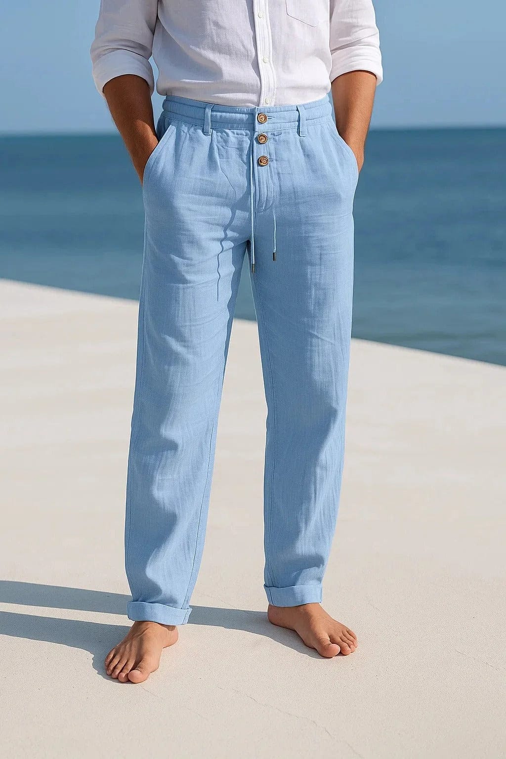 Nico™ | Linen Trousers