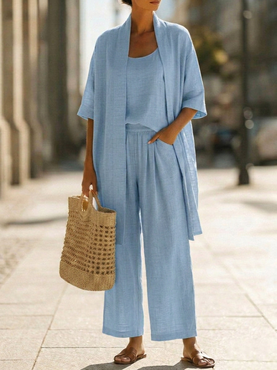 Runa - Lightweight Linen Co-Ord Set