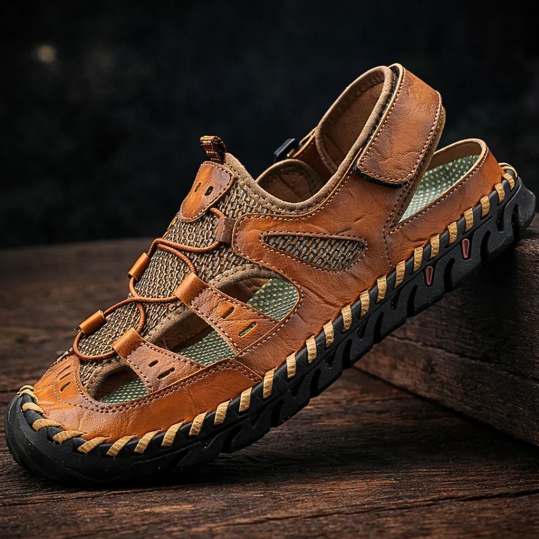 Hugh – Comfortable Leather Sandals
