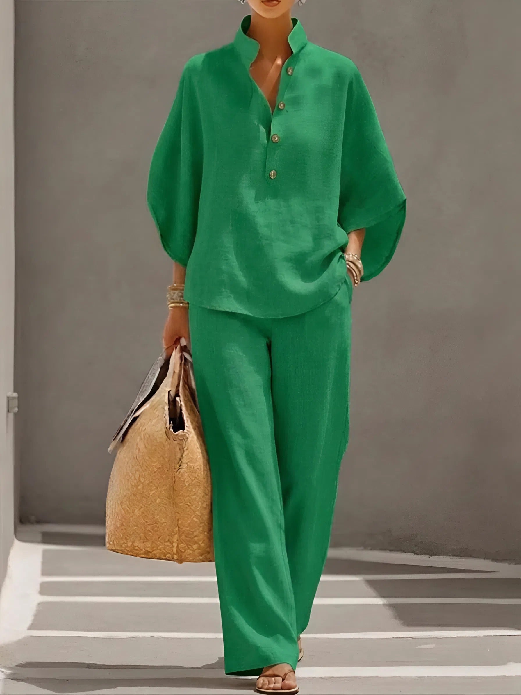 Remi - Cotton Linen Casual Set