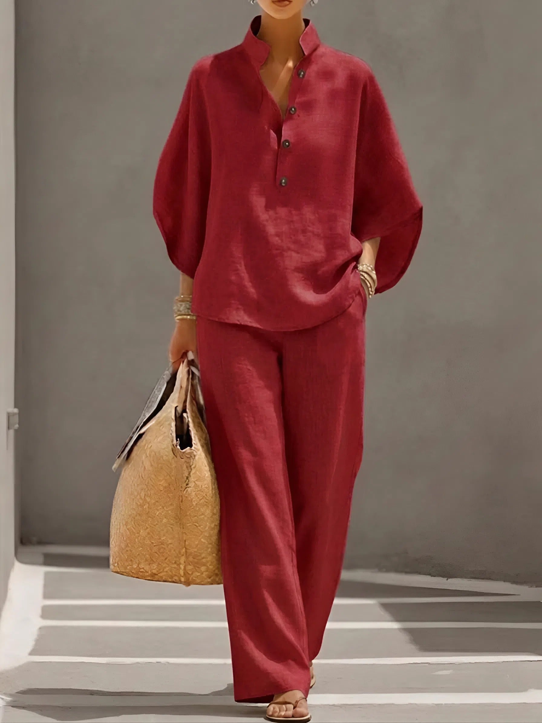 Remi - Cotton Linen Casual Set