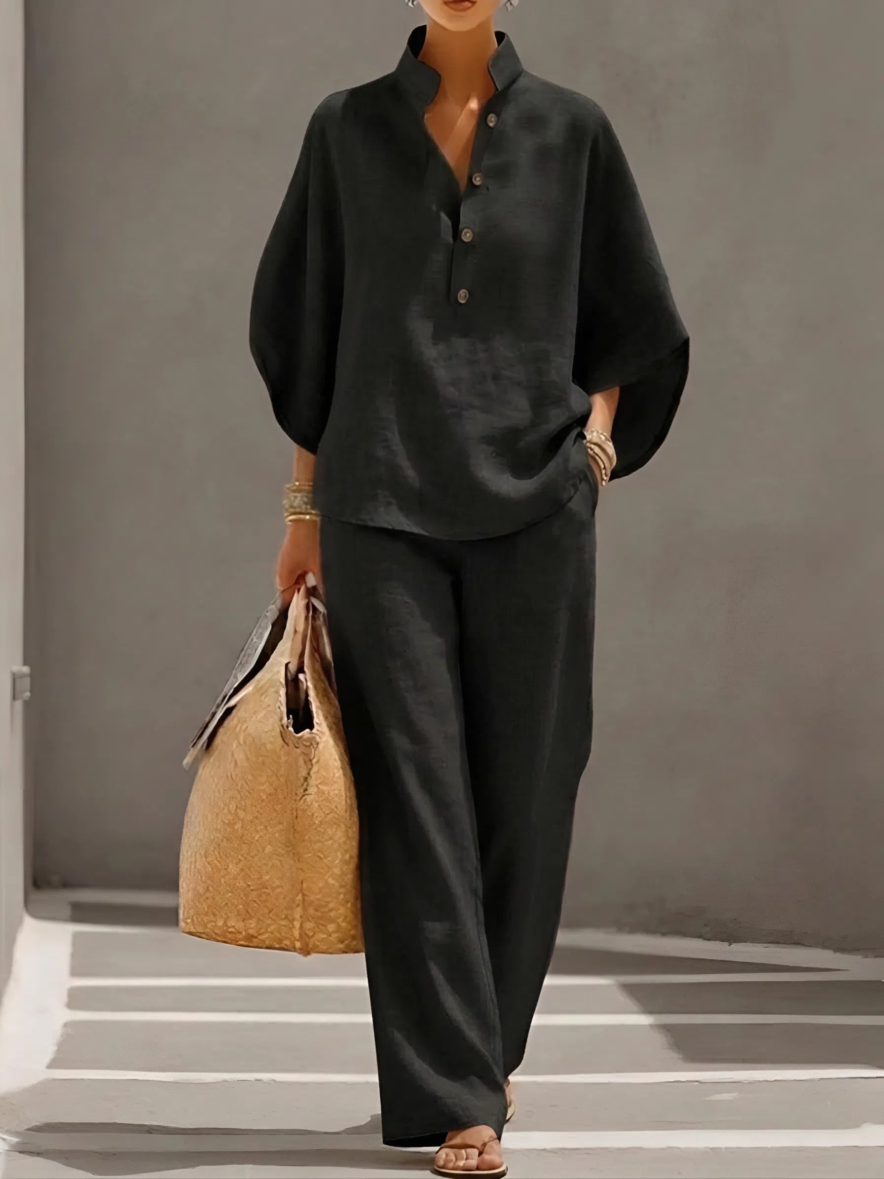 Remi - Cotton Linen Casual Set