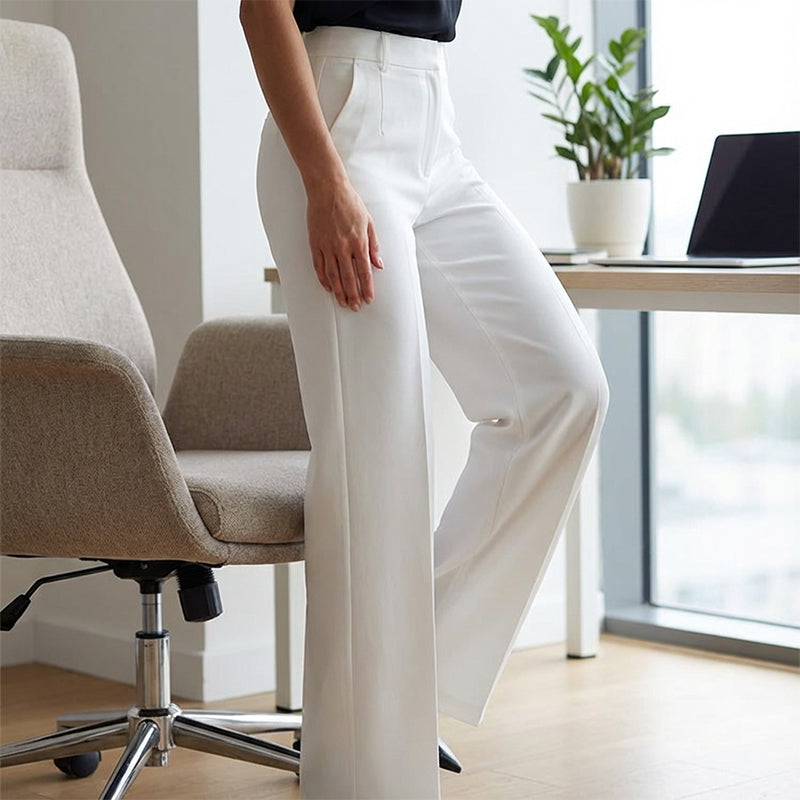 Sorrel - High-Waist Straight Dress Trousers
