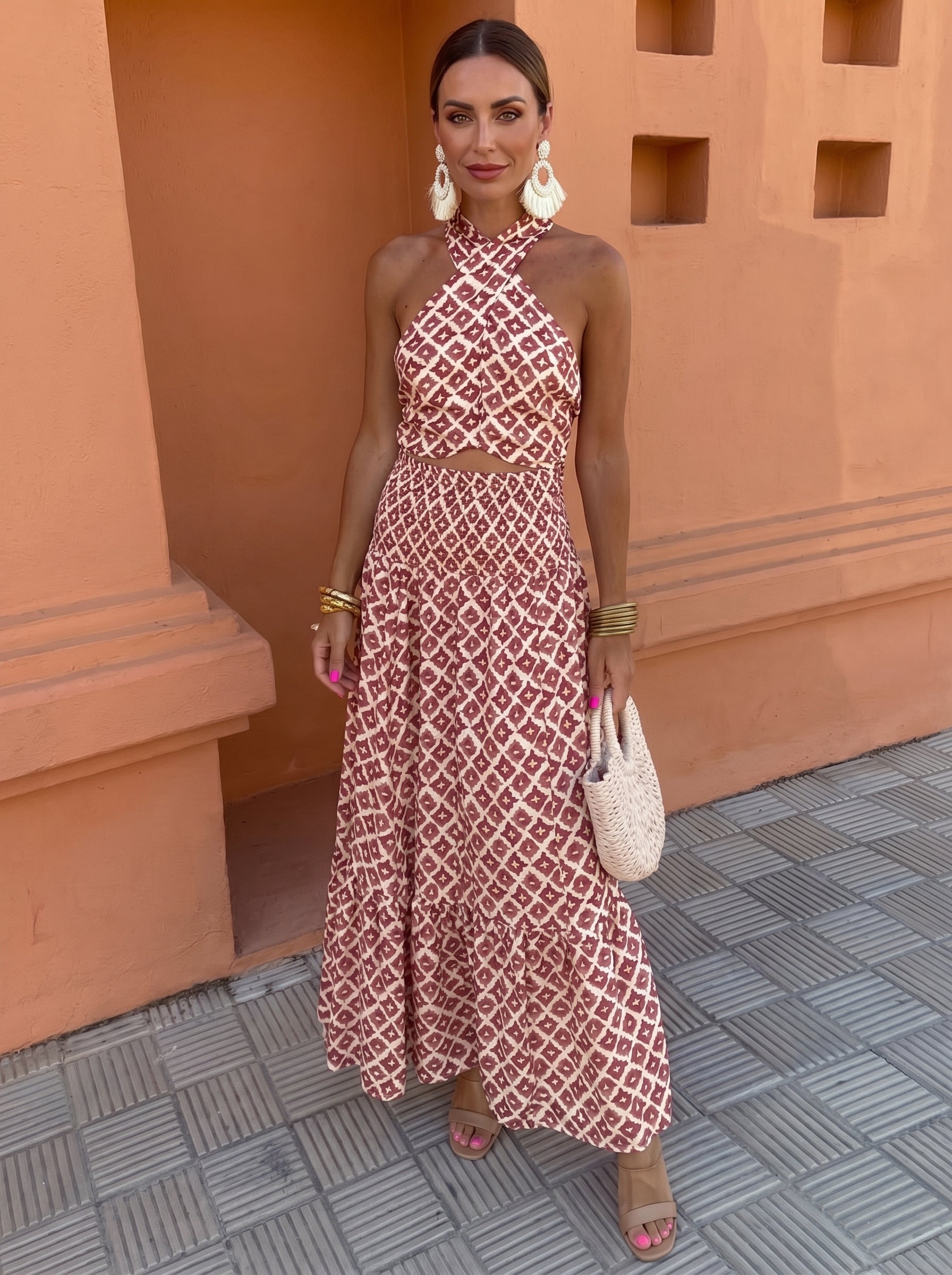 Elsa - Off-Shoulder Elegant Ruffle Set